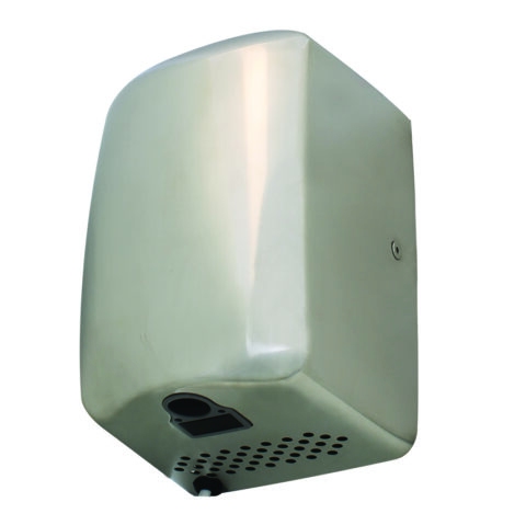 MAN/500PS Fast Dry Hand Dryer Polished Stainless Steel | Manrose